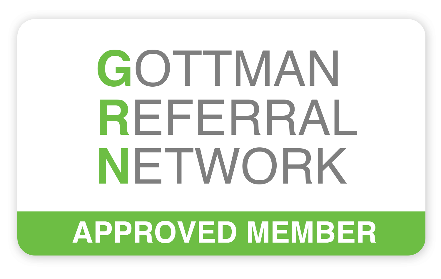 Gottman Referral Network Approved Member
